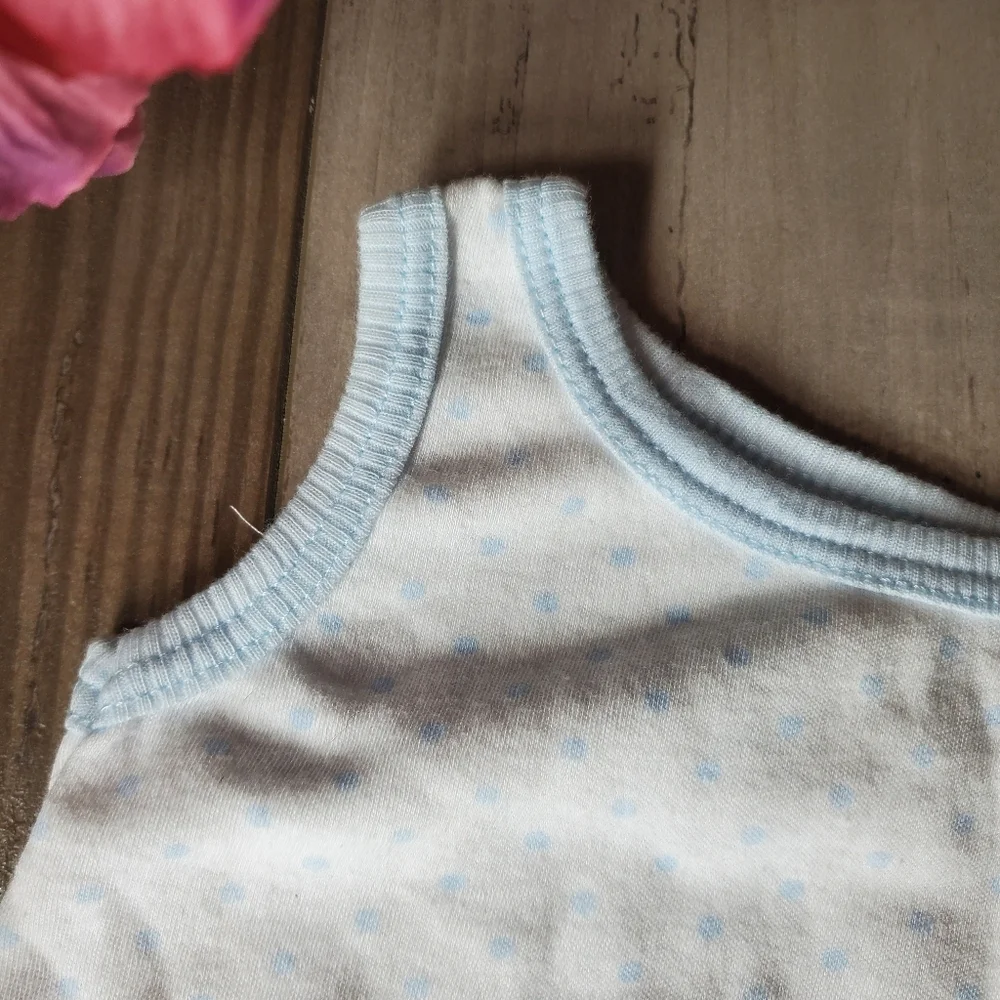 Kyle and Deena New York Baby Boy 3-6m Light Blue Bodysuit Onesie NWOT